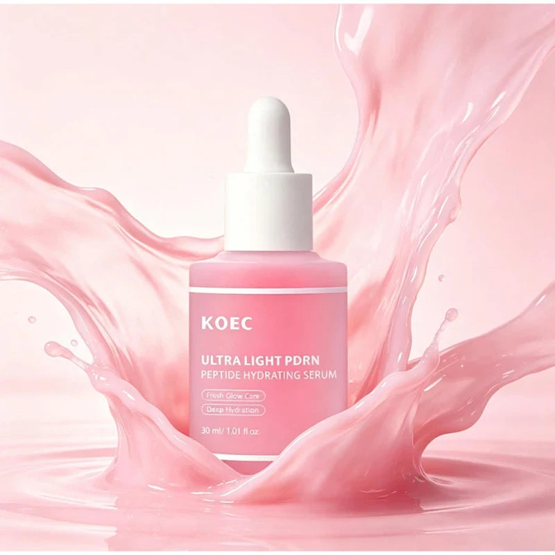 PDRN Salmon DNA Pink Peptide Facial Serum for Radiance and Hydration