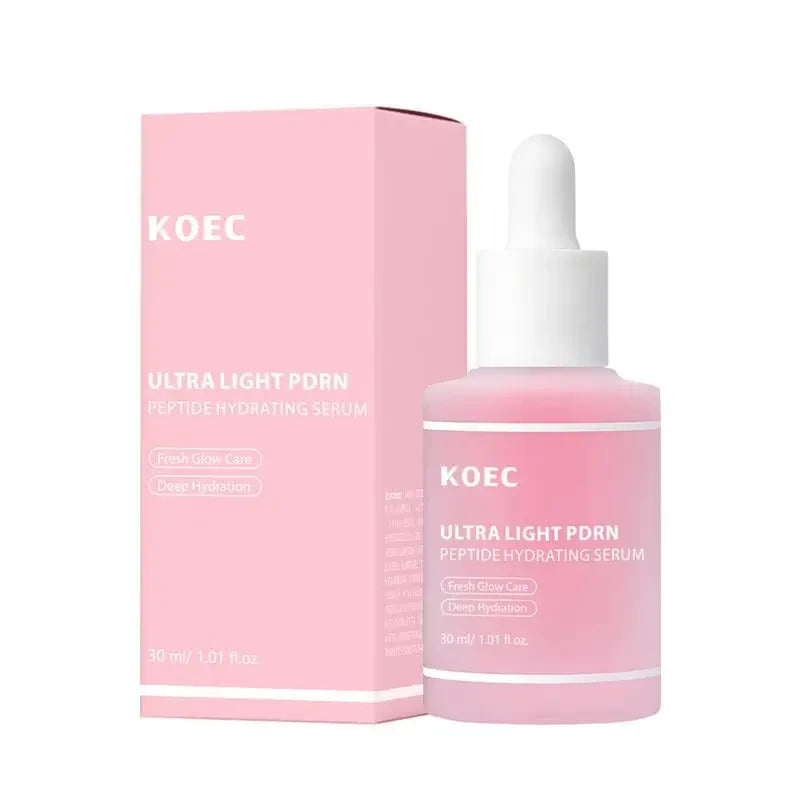 PDRN Salmon DNA Pink Peptide Facial Serum for Radiance and Hydration