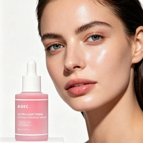 PDRN Salmon DNA Pink Peptide Facial Serum for Radiance and Hydration